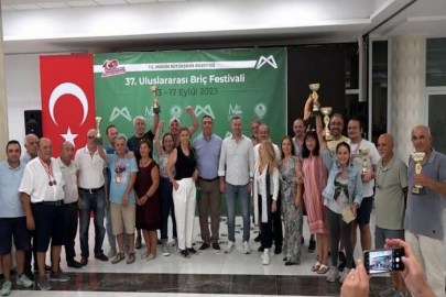 Uluslararası Mersin Briç Festivali ödül töreni