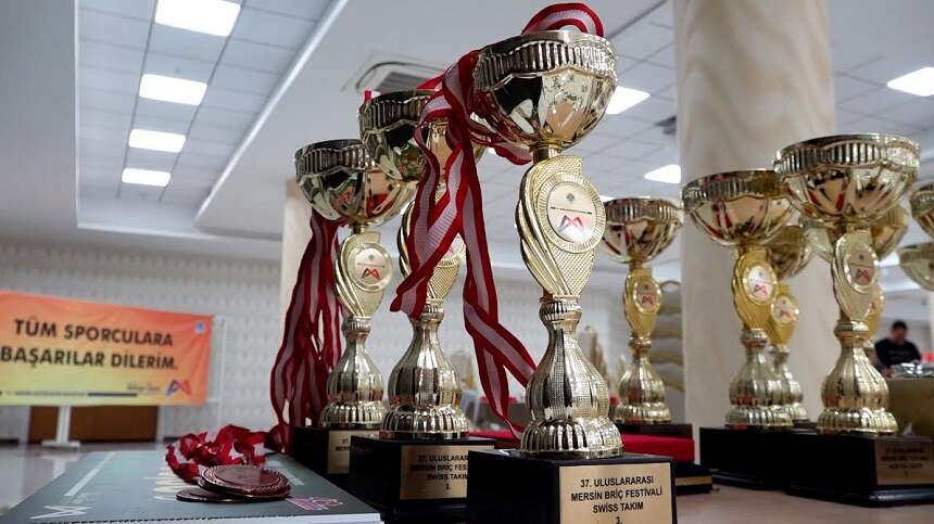 Uluslararası Mersin Briç Festivali ödül töreni-2