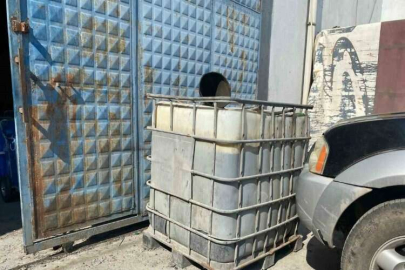 7 bin litre kaçak akaryakıt ele geçirildi