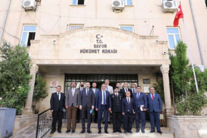 Vali Akkoyun Savur ilçesini ziyaret etti