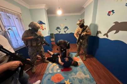 Suç makinesine özel hareket destekli operasyonla yakalandı