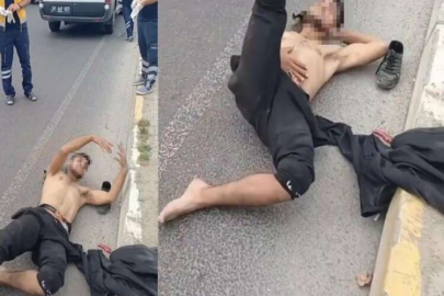 Yerde yaptığı hareketlere kimse anlam verememişti: O şahıs hakkında valilik açıklama yaptı