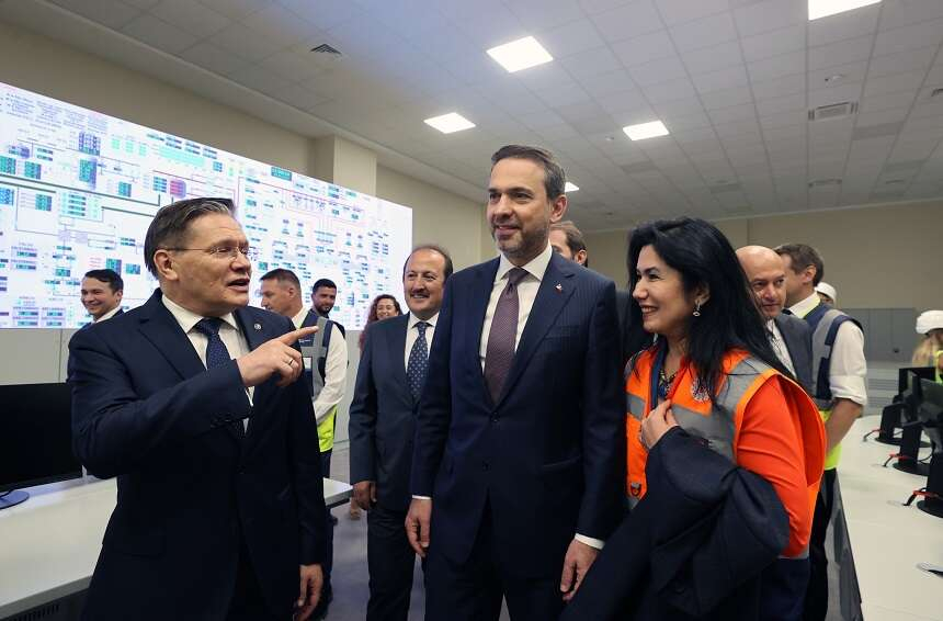 Bakan Bayraktar, Akkuyu NGS'de-1