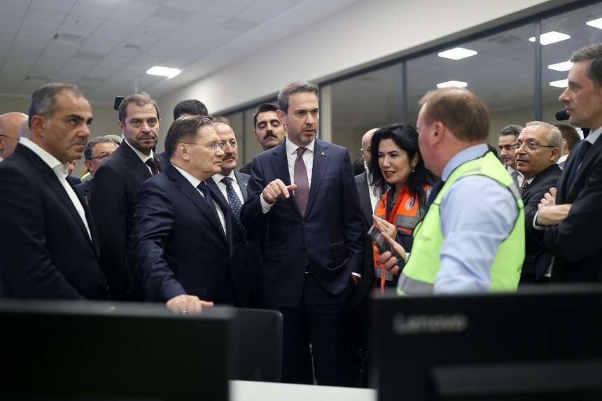 Bakan Bayraktar, Akkuyu NGS'de-2