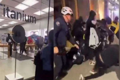 ABD’de Apple mağazası yağmalandı