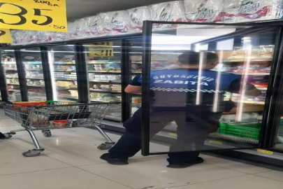 Market raflarında tarihi geçmiş ürünler bulundu