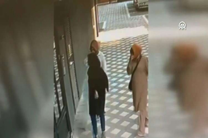 Adana'da kadın kılığına giren hırsızlık şüphelisi 3 erkek kameraya yansıdı