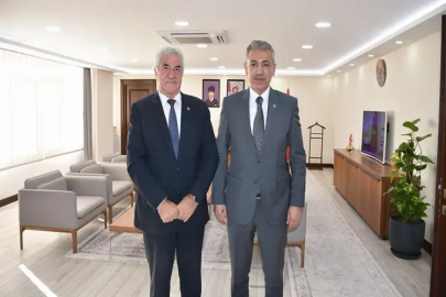 Mardin Valisi Akkoyun basınla buluştu