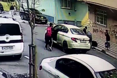 11 yaşındaki çocuk kayan aracın  el frenini çekerek faciayı önledi