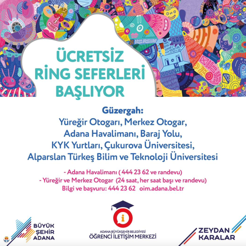 Üniversite Öğrencileri için ring seferleri başlatıldı