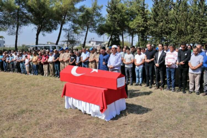 Muğla'da kazada yaşamını yitiren uzman çavuşun cenazesi Hatay'da defnedildi