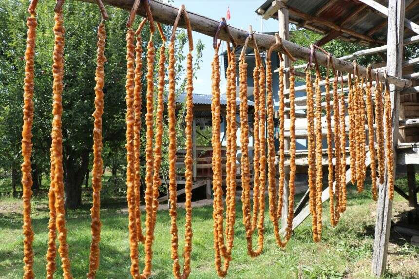 AA-20231010-32366598-32366597-POZANTIDA_CEVIZLI_SUCUK_MESAISI_BASLADI