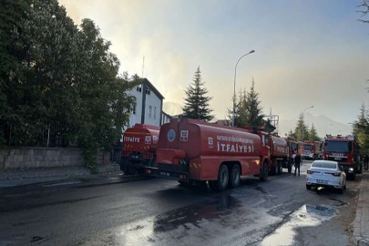 Kayseri'de mobilya fabrikasında yangın