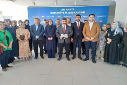 AK Parti teşkilatlarından İsrail'in Gazze Şeridi'ne yönelik saldırılarına tepki