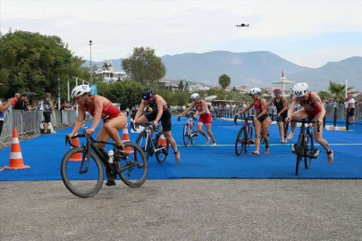 Alanya Triatlon Yarışları sona erdi