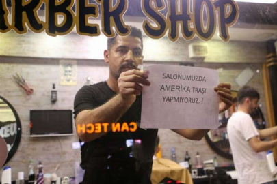 Diyarbakırlı berberden Filistin’e destek için "Amerikan tıraşı" boykotu