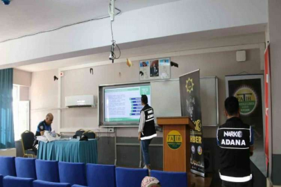 Fatih Anadolu Lisesinde uyuşturucuyla mücadele semineri düzenlendi