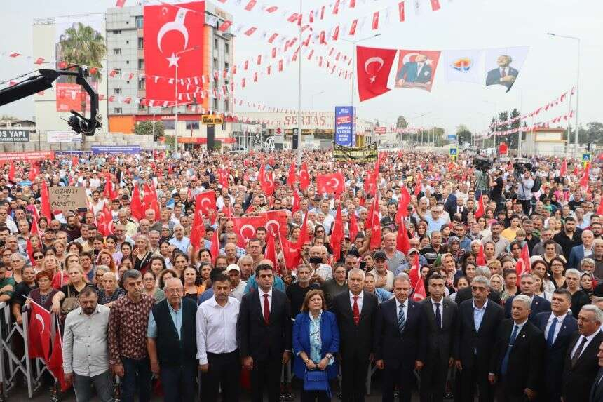 şakirpaşa altgeçidi açılış