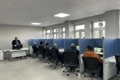 Göksun'da "e-sınav" merkezi açıldı