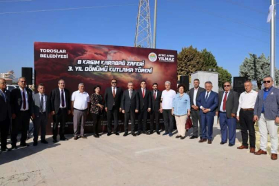 Karabağ Zaferinin 3. yıl dönümü Mersin'de kutlandı