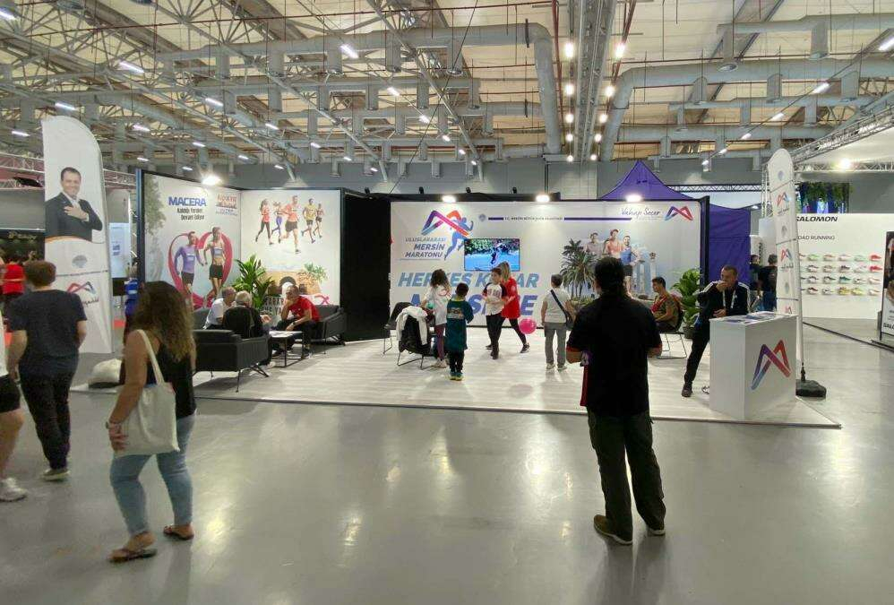 Mersin Büyükşehir Belediyesi ’İstanbul Maratonu’ fuarında yerini aldı 2