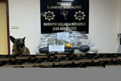Osmaniye'de 69 kilo 50 gram sentetik uyuşturucu ele geçirildi