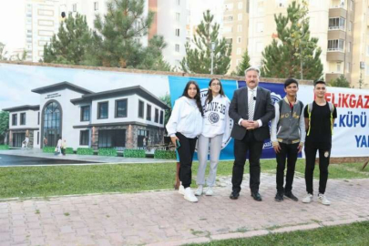 Melikgazi’den İldem’e ikinci Akıl Küpü Kütüphanesi müjdesi