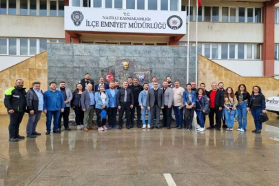 Basına ve polise saldırıya Aydın basınından protesto