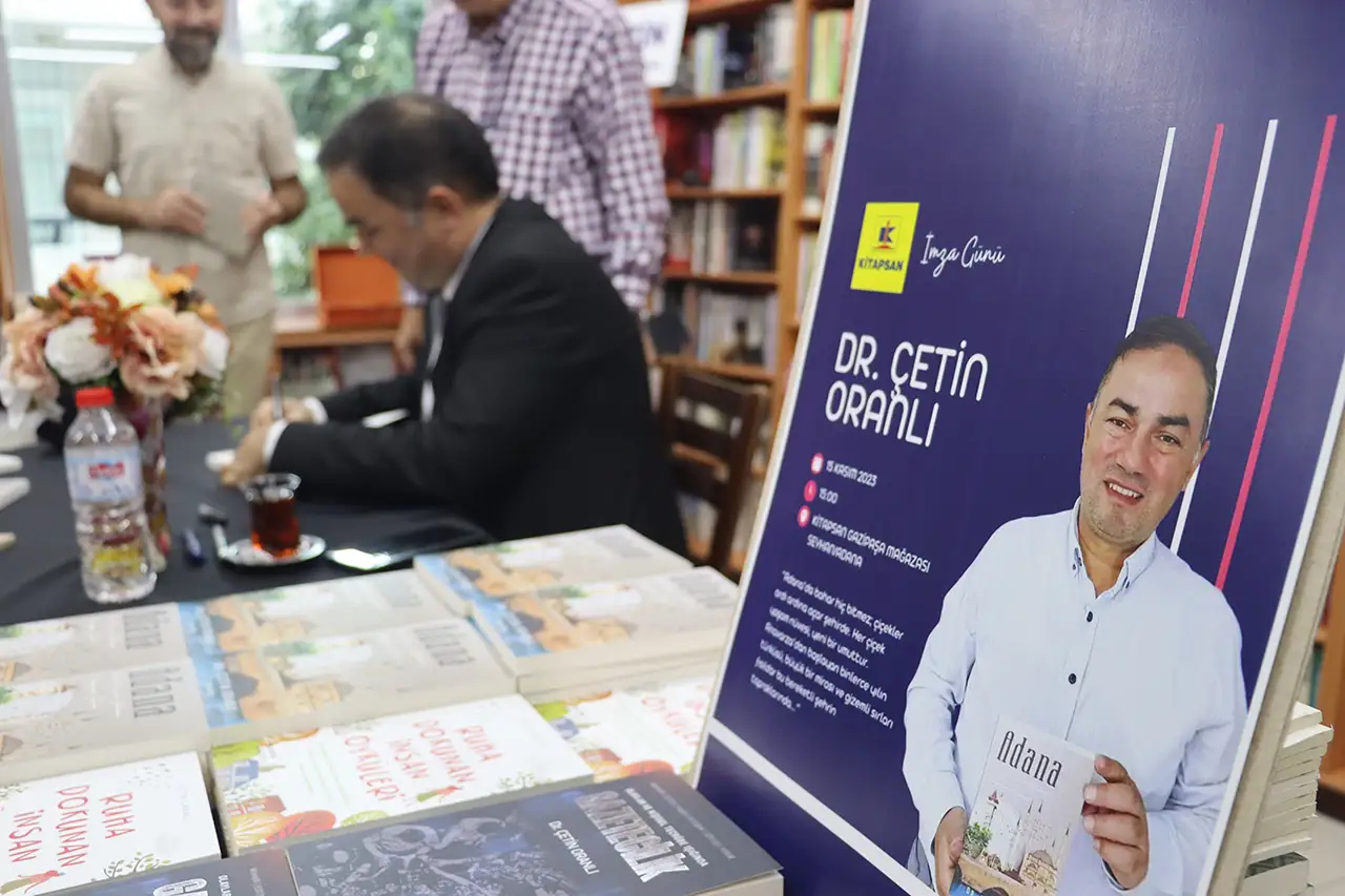 Dr. Çetin Oranlı'nın imza gününe yoğun ilgi 4