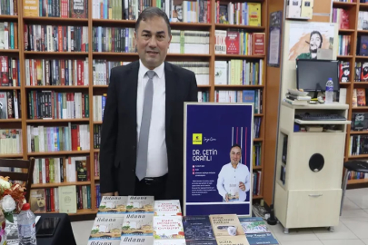 Dr. Çetin Oranlı'nın imza gününe yoğun ilgi