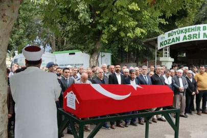 Kozan’da vefat eden Kore gazisi son yolculuğuna uğurlandı