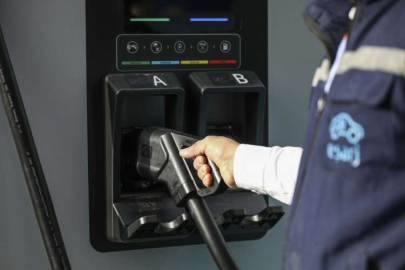 Ankara'nın en büyük elektrikli araç şarj istasyonu hizmete girdi