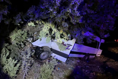Antalya'da ağaca çarpan minibüsteki 6 turist yaralandı