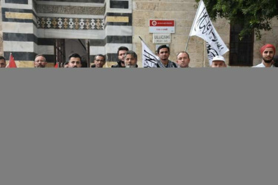 Adana'da Filistin'e destek için bisiklet turu düzenlendi