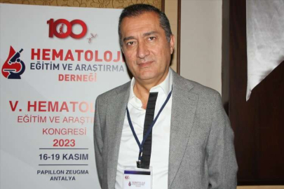 Antalya'da "5. Hematoloji Eğitim ve Araştırma Kongresi" yapıldı
