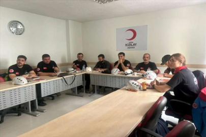 Kızılay'dan ANDA arama kurtarma ekibine ilk yardım eğitimi