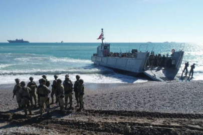 "Doğu Akdeniz 2023 Tatbikatı"nda "Muharip olmayanların tahliyesi harekatı" yapıldı