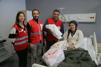 Defne Devlet Hastanesi'nde doğan ilk bebeğe "Mehmet" adı verildi