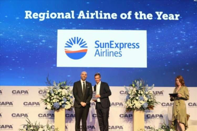 SunExpress'e "Yılın Bölgesel Hava Yolu" ödülü