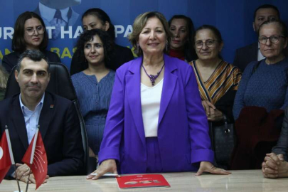 Rukiye Çinkılıç Çukurova’dan belediye başkan aday adayı oldu