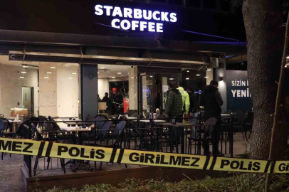 Adana Turgut Özal Bulvarı’ndaki Starbucks’a silahlı saldırı
