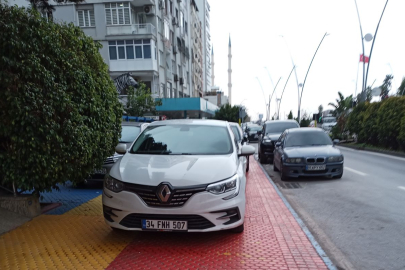 Burası otopark değil kaldırım