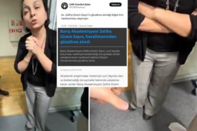 Mescitte ayakkabı tartışması ile gündeme gelen Zeliha Gizem Sayın'ın PKK bildirisine imza attığı ortaya çıktı