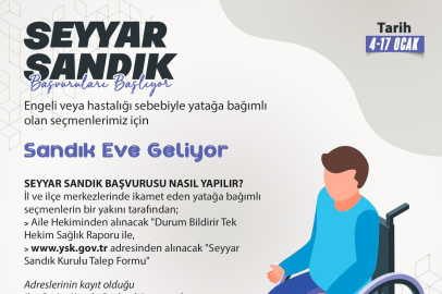 Gaziantep’te yerel seçimler için seyyar sandık başvuruları başladı