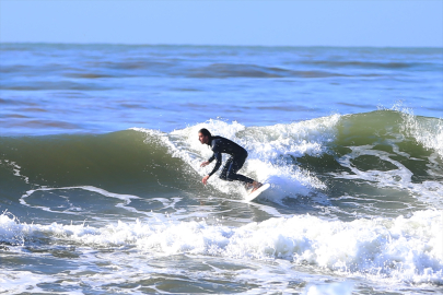 Antalya'da ocak ayında sörf
