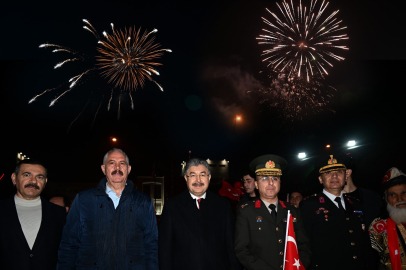 Osmaniye'nin kurtuluşu fener alayıyla kutlandı