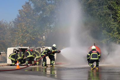 Konya İtfaiyesi 2023'te 13 bin 570 olaya müdahale etti