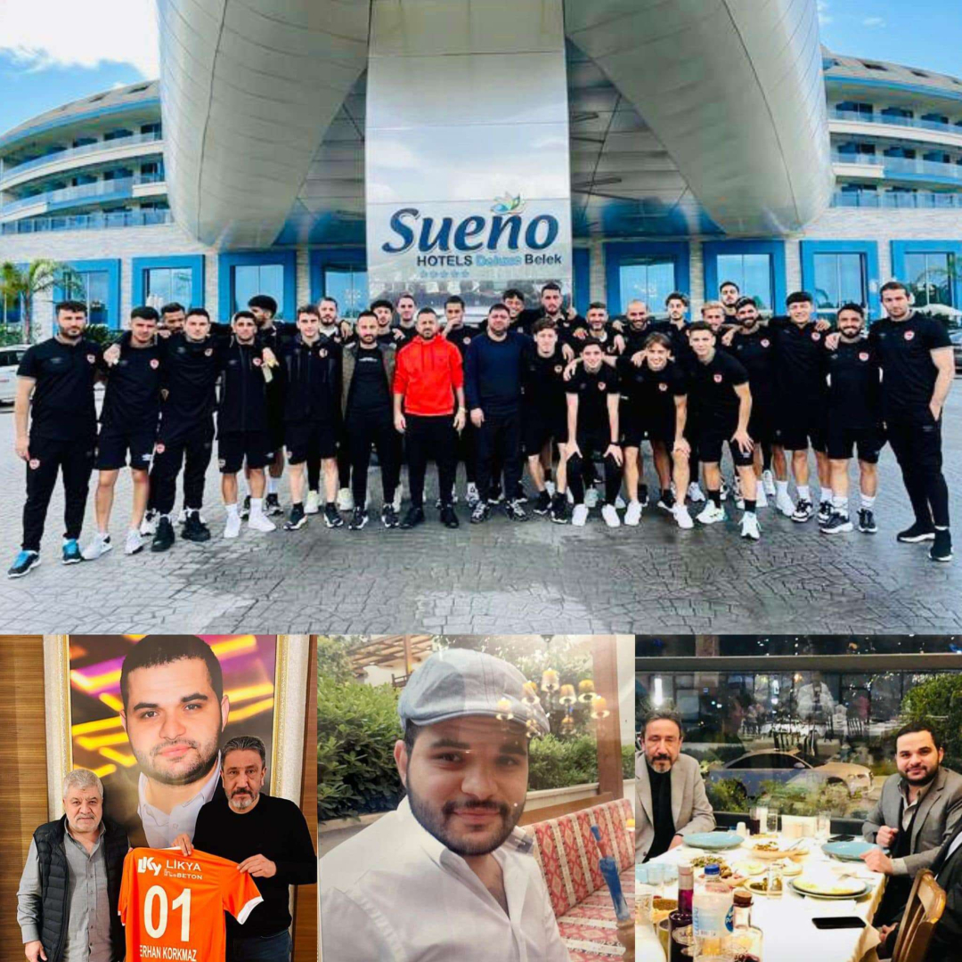 Bitexen Adana 1954 FK Başkanı Menderes Kutlu, Sueno Hotels Sahibi Erhan Korkmaz'a teşekkür etti