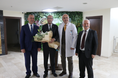 Denizli Tekden Hastanesi'nden gazetecilere check up jesti