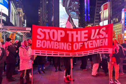Beyaz Saray ve New York’ta “Yemen” protestosu